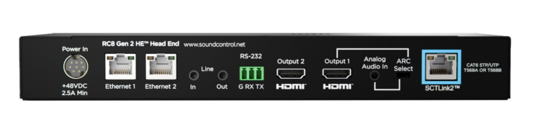 RC8 Gen2 HDMI/Power/Ethernet Extension for Cisco Quad Camera - Sound ...
